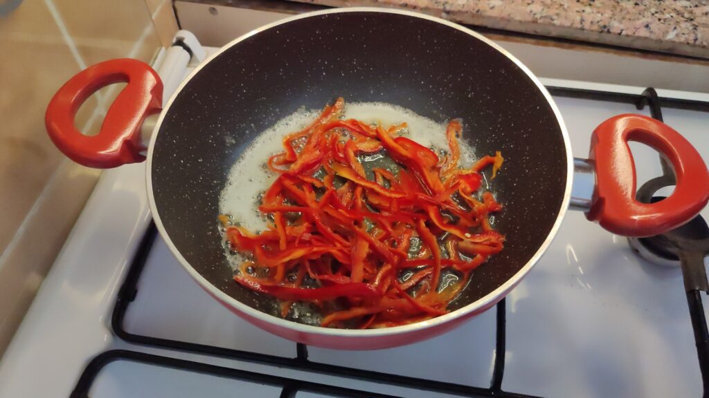 sebzeli spagetti